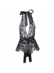 QUEEN LINGERIE - TEDDY BASSO IN PIZZO L/XL