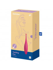 SATISFYER - VIBRATORE CON PUNTA TWIRLING FUN ROSA