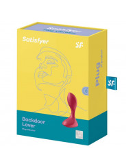 SATISFYER - SPINA VIBRANTE BACKDOOR LOVER ROSSO