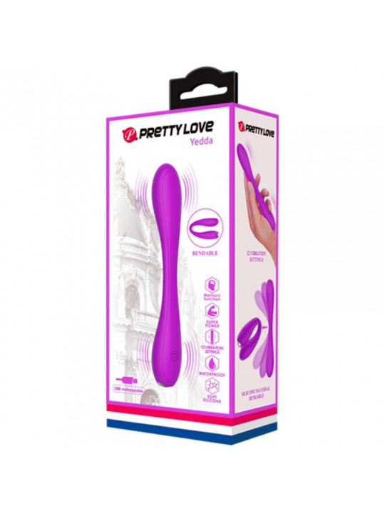 PRETTY LOVE - VIBRATORE FLESSIBILE YEDDA