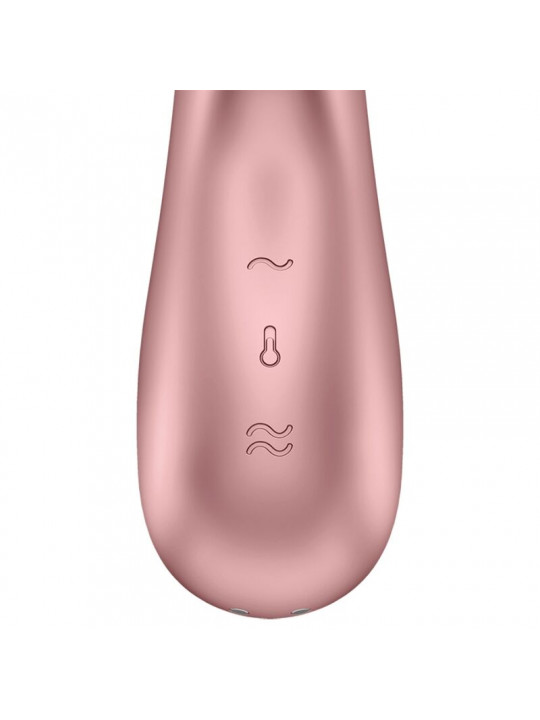 SATISFYER - VIBRATORE HOT LOVER ROSA & BEIGE