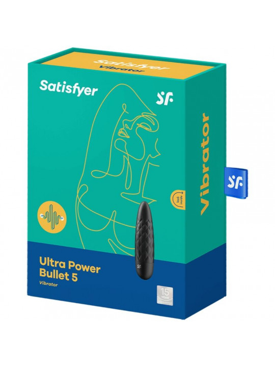 SATISFYER - BULLET ULTRA POWER 5 NERO