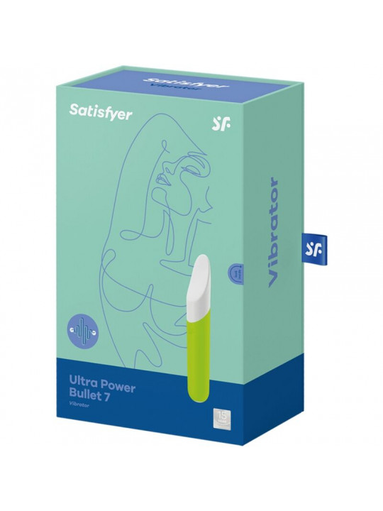 SATISFYER - ULTRA POWER BULLET 7 VERDE