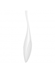 SATISFYER - VIBRATORE TWIRLING JOY CLIT TIP BIANCO