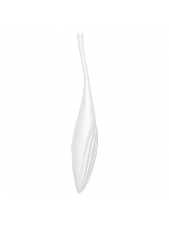 SATISFYER - VIBRATORE TWIRLING JOY CLIT TIP BIANCO