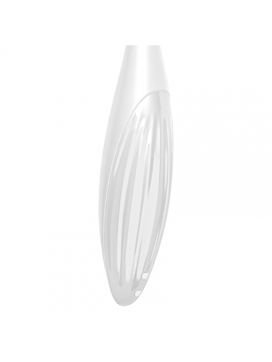 SATISFYER - VIBRATORE TWIRLING JOY CLIT TIP BIANCO