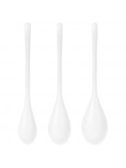 SATISFYER - SET DA ALLENAMENTO YONI POWER 1 BIANCO