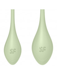 SATISFYER - SET DA ALLENAMENTO YONI POWER 2 VERDE