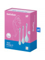 SATISFYER - SET DA ALLENAMENTO YONI POWER 2 BLU