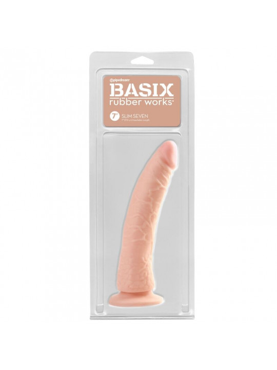 BASIX - JELLY PENE SOTTILE 19 CM NATURALE