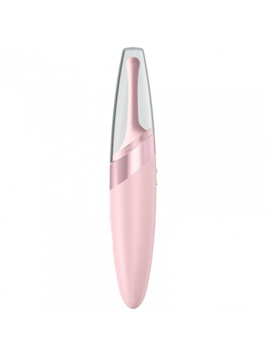 SATISFYER - VIBRATORE TWIRLING DELIGHT CLIT TIP ROSA