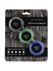 JE JOUE - SET IN SILICONE ANELLI PER PENE IN SILICONE