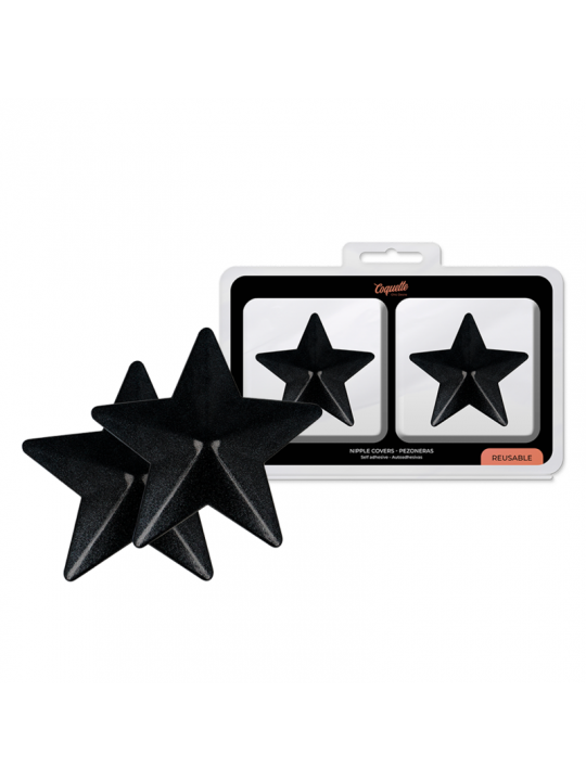 COQUETTE CHIC DESIRE - COPRI CAPEZZOLI BLACK STARS