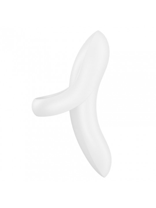 SATISFYER - VIBRATORE DA DITO BOLD LOVER BIANCO