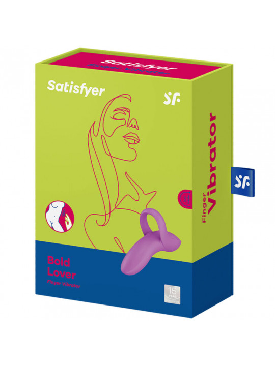 SATISFYER - VIBRATORE DA DITO BOLD LOVER ROSA