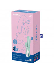 SATISFYER - APP VIBRATORE GONFIABILE CONIGLIO AIR PUMP BUNNY 5+ VERDE