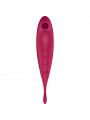 SATISFYER - STIMOLATORE E VIBRATORE TWIRLING PRO+ ROSSO