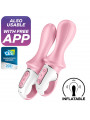 SATISFYER - VIBRATORE ANALE GONFIABILE AIR PUMP BOOTY 5+ ROSA