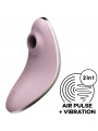 SATISFYER - VULVA LOVER 1 STIMOLATORE E VIBRATORE A IMPULSI D'ARIA VIOLA