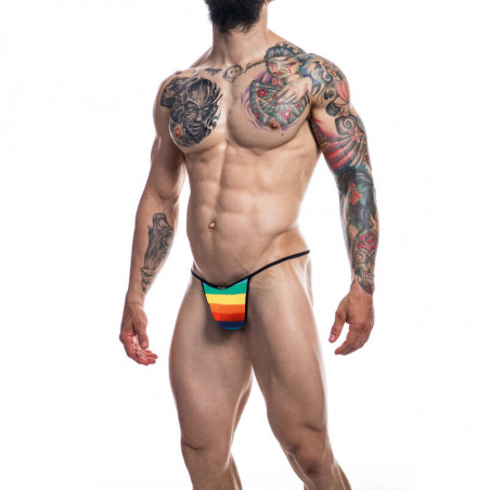 CUT4MEN - SLIP KINI RAINBOW L