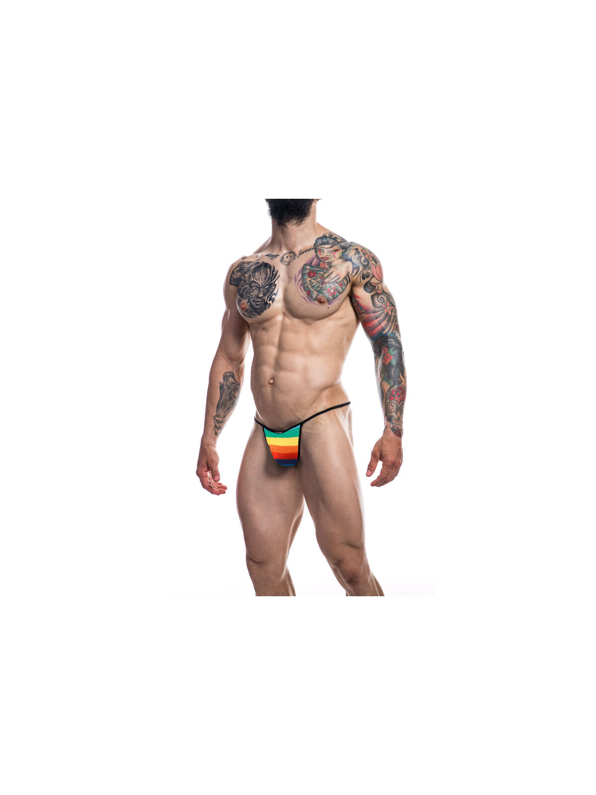 CUT4MEN - SLIP KINI RAINBOW L