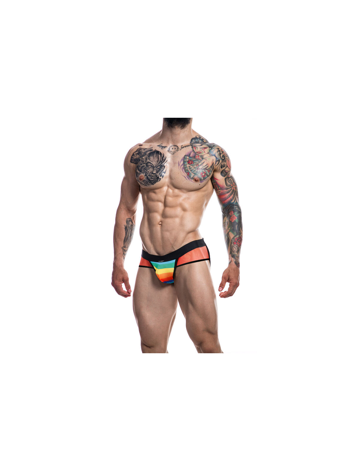 CUT4MEN - JOCKSTRAP RAINBOW L