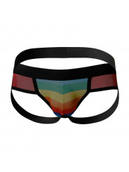 CUT4MEN - JOCKSTRAP RAINBOW L