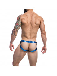 CUT4MEN - JOCKSTRAP DESIRE IN PELLE BLU XL