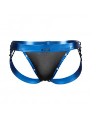 CUT4MEN - JOCKSTRAP DESIRE IN PELLE BLU XL