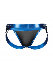 CUT4MEN - JOCKSTRAP DESIRE IN PELLE BLU XL