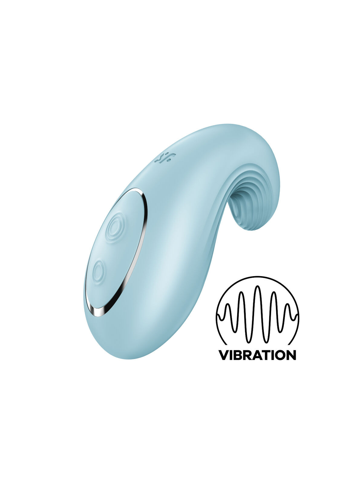 SATISFYER - VIBRATORE DA APPOGGIO DIPPING DELIGHT BLU