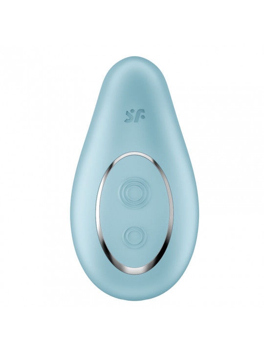 SATISFYER - VIBRATORE DA APPOGGIO DIPPING DELIGHT BLU