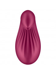 SATISFYER - VIBRATORE DA APPOGGIO DIPPING DELIGHT ROSSO