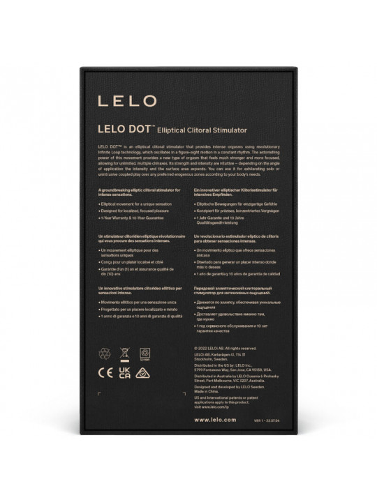 LELO - STIMOLATORE CLITORIDE DOT - ACQUA