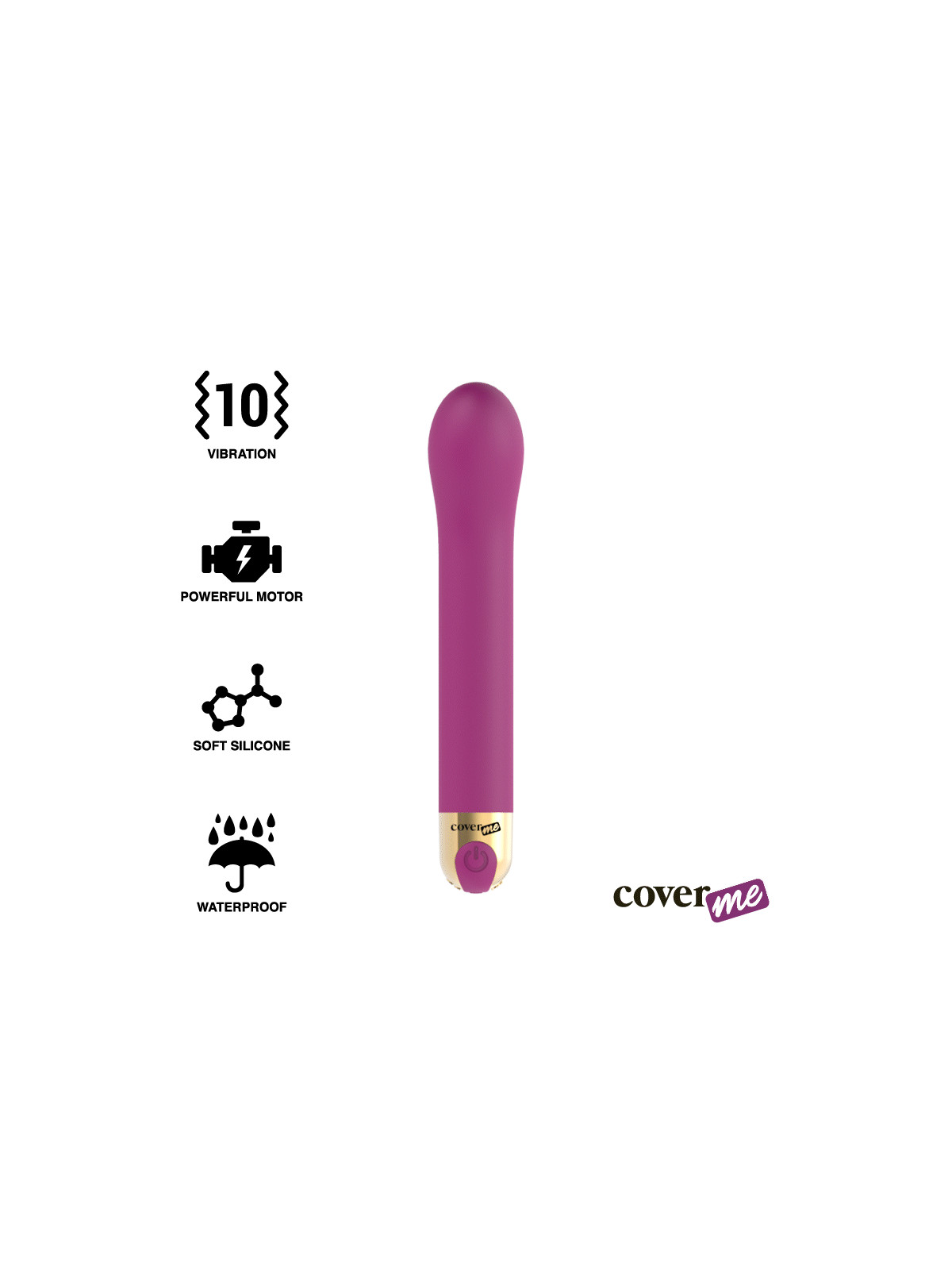 COVERME - VIBRATORE G-SPOT 10 VELOCITÀ