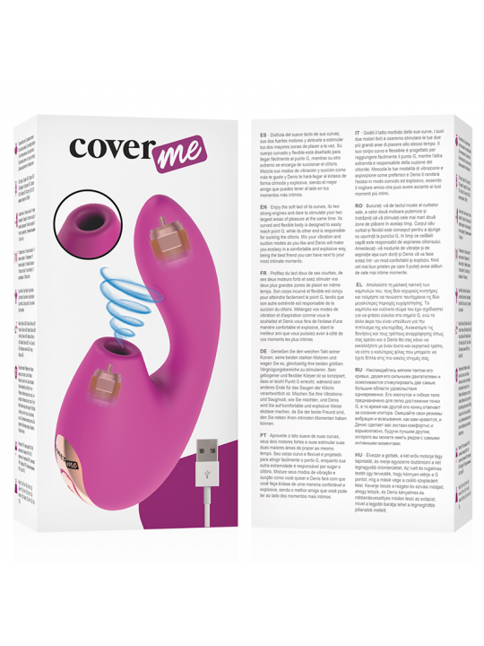 COVERME - ASPIRAZIONE CLITORALE E POTENTE VIBRATORE G-SPOT RUSH