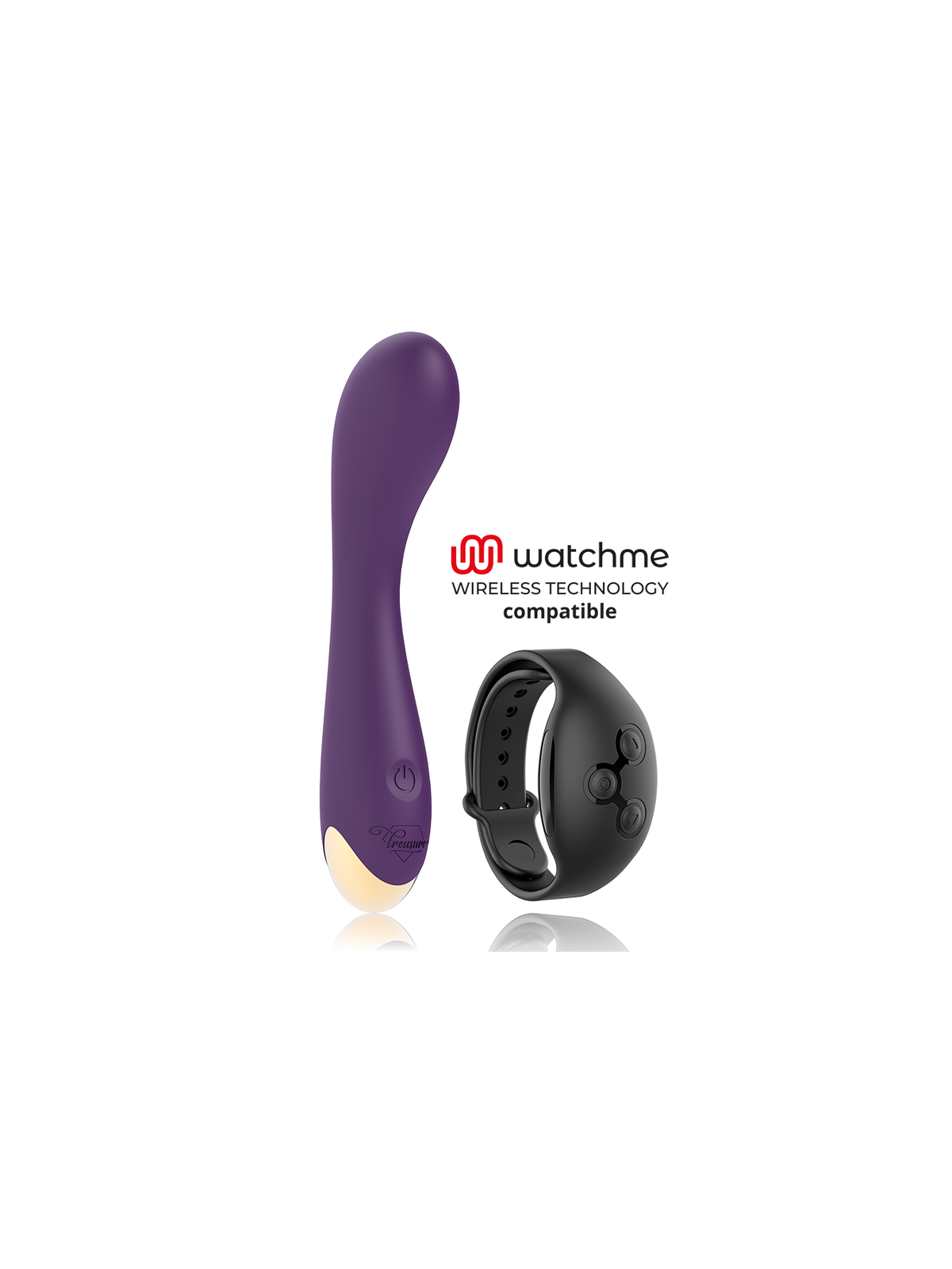 TREASURE - HANSEL VIBRATORE PUNTO G WATCHME COMPATIBILE CON TECNOLOGIA WIRELESS