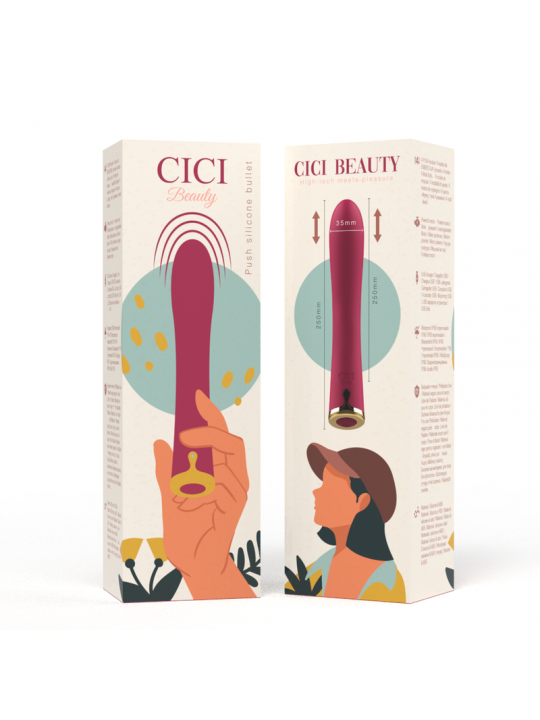 CICI BEAUTY - PREMIUM SILICONE PUSH BULLET