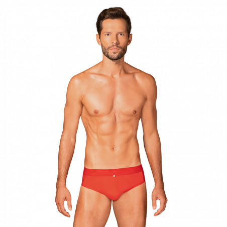 OBSESSIVE - SLIP BOLDERO ROSSO S/M