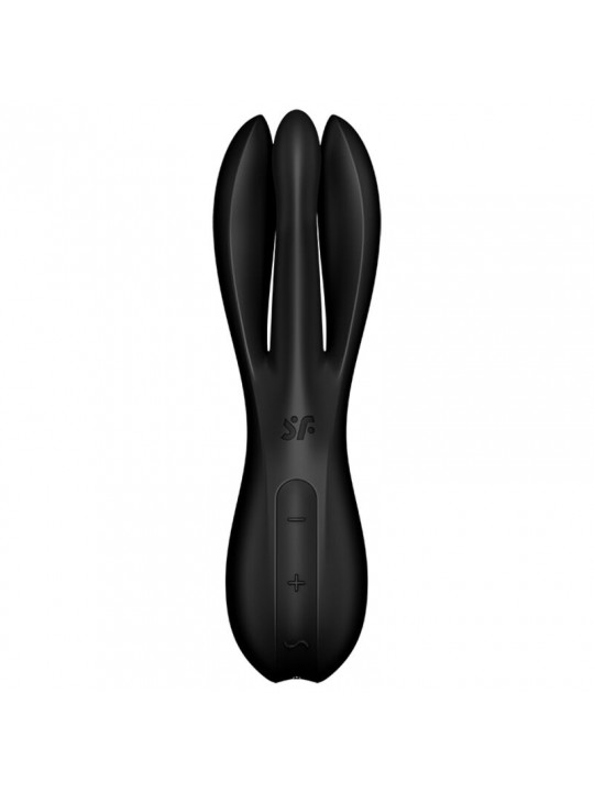 SATISFYER - VIBRATORE THREESOME 2 NERO