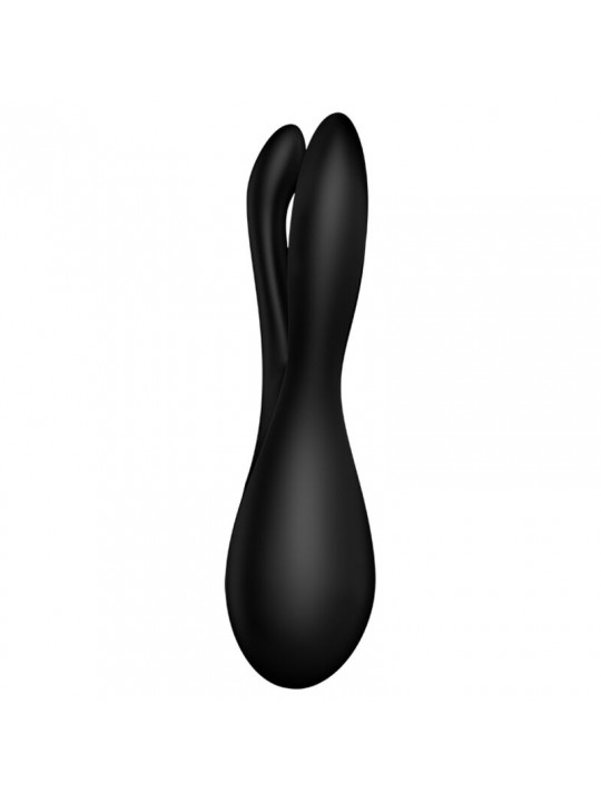 SATISFYER - VIBRATORE THREESOME 2 NERO