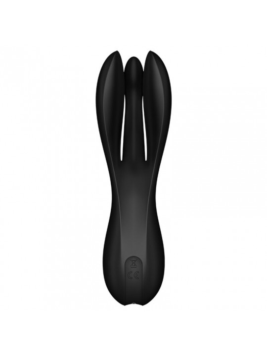 SATISFYER - VIBRATORE THREESOME 2 NERO