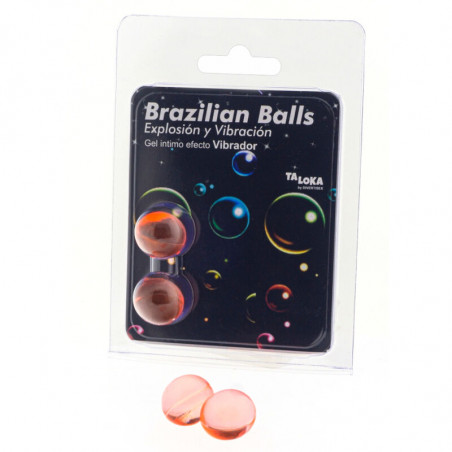 TALOKA - 2 SFERE BRASILIANE GEL EMOZIONANTE EFFETTO VIBRANTE