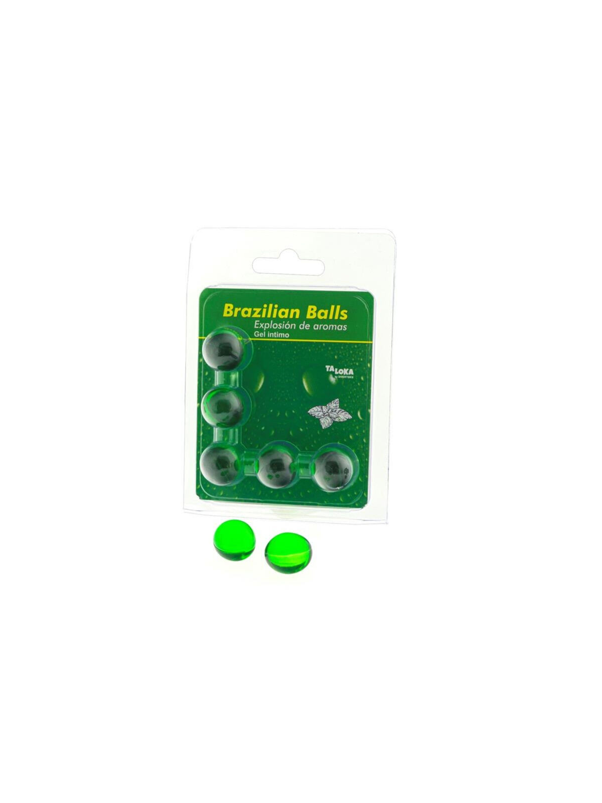 TALOKA - 5 PALLINE BRASILIANE GEL INTIMO MENTA