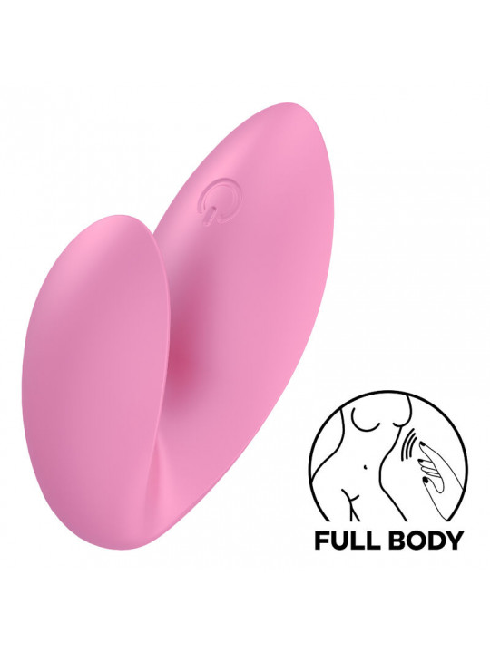 SATISFYER - VIBRATORE DA DITA LOVE RIOT ROSA