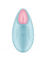 SATISFYER - VIBRATORE DA LAY-ON TROPICAL TIP BLU