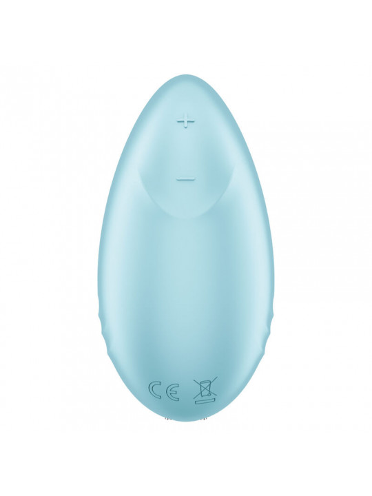 SATISFYER - VIBRATORE DA LAY-ON TROPICAL TIP BLU