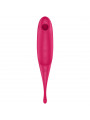 SATISFYER - STIMOLATORE E VIBRATORE TWIRLING PRO AIR PULSE ROSSO