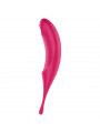 SATISFYER - STIMOLATORE E VIBRATORE TWIRLING PRO AIR PULSE ROSSO