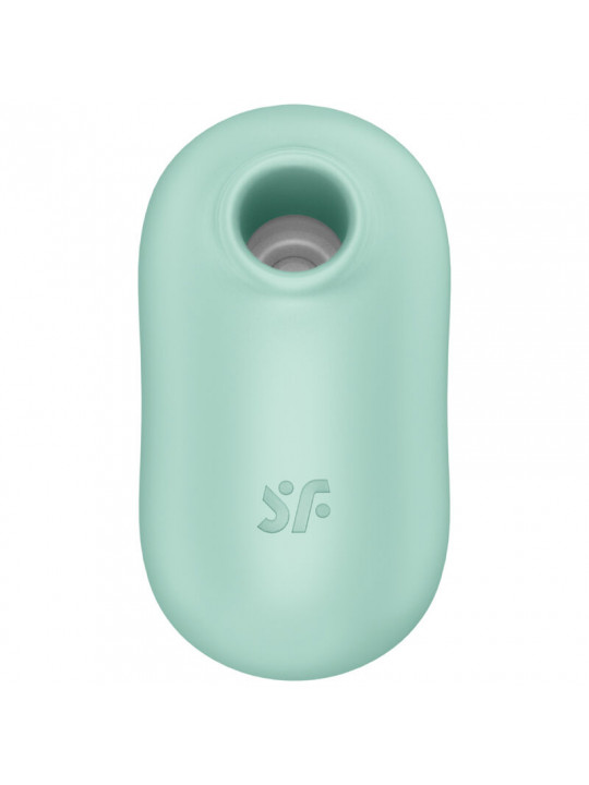 SATISFYER - PRO TO GO 2 DOPPIO STIMOLATORE E VIBRATORE VERDE